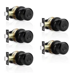Probrico Passage Interior Door Knobs Black With Flat Ball Shape For Hall And. Fixed Price $106.33.