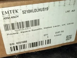 Emtek Square Rosette Privacy Helios Lever 5210HLOLHUS19 Matte Black. Fixed Price $60.00.