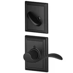 Schlage F59ACC622ADDLH Lock Company Accent Left Handed Interior Pack Lever Set W. Fixed Price $118.05.