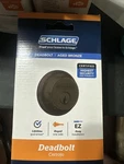 New! Schlage Deadbolt Camelot Bronze 2 Keys & Cylinder B60N 716. Fixed Price $22.00.
