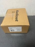 Kwikset 720HFLSQT-4 Halifax Door Lever Satin Brass, Square Rose. Fixed Price $31.84.
