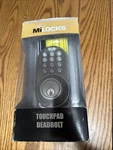 Milocks DF-02SN Electronic Keyless Entry Touchpad Deadbolt Door. Fixed Price $28.90.