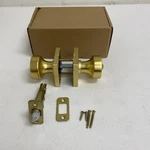 Kwikset 730PSKSQT Pismo Privacy Door Knob Satin Brass 97300-973. Fixed Price $26.99.