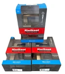 Kwikset Singapore Square Bed & Bath Door Handle Satin Nickel Pack 97300-941. Fixed Price $49.99.
