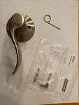 Schlage Accent Right-hand Non-turning One Sided Dummy Door Lever Brushed Nickel. Fixed Price $9.00.