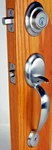 Kwikset 687DAXP 15 Dakota Satin Nickel Single Cylinder Door Handleset Polo Knob. Fixed Price $50.00.