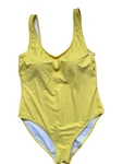 Nicole Miller Swimsuit Bathing Size Xl 1PC Solid Sunny Yellow Build Bra Shell. Fixed Price $19.99.