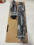 Emtek 452332US19 Greeley Double Cylinder Keyed Sandcast Bronze Handleset - Black. Fixed Price $550.99.