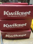 Kwikset 94002-064, Tylo Polished Brass Entry Knob & Keys. Fixed Price $13.70.