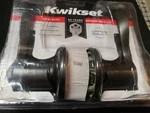 Kwikset Balboa Venetian Bronze Exterior Entry Door Handle With Keys. Fixed Price $26.00.