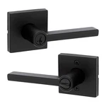 Kwikset Halifax Matte Black Keyed Entry Door Handle Lever Smartkey Security. Fixed Price $92.29.