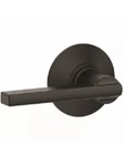 Schlage Latitude, Matte Black, Passage Door Lever, F10VLAT622. Fixed Price $59.95.