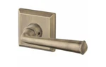 Baldwin EN.FED.TSR.049 Half Dummy Non Turning Door Lever Matte Brass And Black. Fixed Price $24.99.