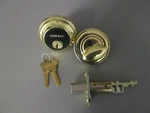 Schlage BA360 Single Cylinder Deadbolt. Fixed Price $29.00.