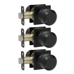 Haidms 3 Packs Black Interior Door Knobs Passage For Closet And. Fixed Price $52.28.