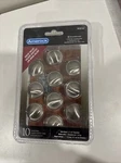 Amerock Cabinet Knobs TEN1387-G10 Round 1-1/4" Satin Nickel Pack New. Fixed Price $15.30.
