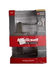 Kwikset Singapore Square Satin Nickel Keyed Entry Handle W/ Smartkey Security. Fixed Price $26.95.
