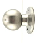 Schlage Dummy Door/cabinet Knob Satin Stainless Steel Corona J170CNA630. Fixed Price $11.99.