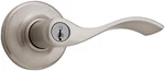 Kwikset 405BL Balboa Reversible Entrance Door Leverset - Satin Nickel. Fixed Price $16.99.