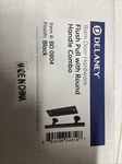 Delaney Hardware Matte Black Interior Barn Door Handle. Fixed Price $34.99.
