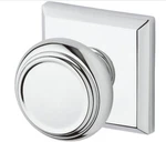 Baldwin FDTRATSR260 Traditional Non-turning Two-sided Dummy Door Knob Set Chrome. Fixed Price $30.00.