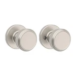 Kwikset Maven Satin Nickel Hall/closet Round Door Knob. Fixed Price $12.99.