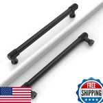 Coinkoly 10X 7" Matte Black Knurled Cabinet Pulls Kitchen Handles Drawer. Fixed Price $99.38.