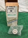 Box Of 25 Nos Vintage Cabinet Door Knobs, National Hardware White, Gold 1979. Fixed Price $15.00.