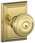 Schlage F40-GEO-ADD Georgian Privacy Door Knob Set. Fixed Price $46.76.