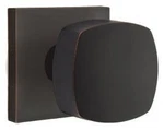 Emtek 5050FRK Freestone Non-turning Two-sided Dummy Door Knob Set Bronze. Fixed Price $192.00.