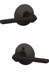 Schlage F10 716 Latitude Door Lever, Hall & Closet Passage, Aged Bronze. Fixed Price $18.00.