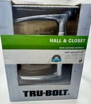 Tru-bolt Hall & Closet Door Lever Satin Nickel Non-locking Interior Handle New. Fixed Price $14.99.