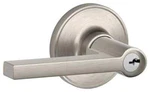 Schlage J54 Solstice Keyed Entry Door Lever Set (formerly Dexter). Fixed Price $18.99.