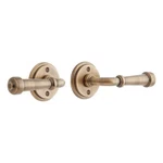 Esmond Solid Brass Interior Door Set-lever Handle-dummy-left Hand-antique. Fixed Price $60.00.