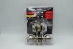 Kwikset 690P 15 Cp K6 Polo Keyed Entry & Single Cylinder Deadbolt- Satin Nickel. Fixed Price $24.99.