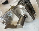 Schlage F10 Acc 619 Lever Hall & Closet Passage Camelot Satin Nickel. Fixed Price $24.95.