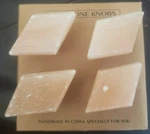 Crystal Living Natural Stone Knobs Pulls Handle Door Drawer Set Of 4 Goldtone. Fixed Price $24.99.