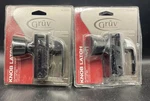 Gruv Universal Knob Latches For Screen & Storm Doors #6703201 Black New. Fixed Price $19.95.