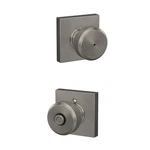 Schlage F40 Bwe 619 Bowery Door Knob With Collins Trim, Bed & Bath Privac.... Fixed Price $27.24.