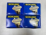 Lot Of 4 New Oem Gold Schlage Privacy Locking Latch/handle F-series P515-197. Fixed Price $34.99.