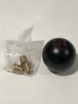 Dewhel Black/red Inlay 5 Speed Japanese Manual Shift Knob Weighted Open Box. Fixed Price $24.99.