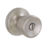 Essentials By Schlage Brill Satin Stainless Steel Bed/bath Privacy Door Knob. Fixed Price $11.95.