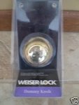 Weiser Lock A12T3V Troy Dummy Knob. Fixed Price $6.95.