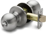 Copper Creek Privacy Knob Satin Stainless BK2030SS Ansi Grade Door Lock (4-3). Fixed Price $5.39.