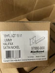 Kwikset Halifax Dummy Door Lever, Satin Nickel, New Box, 788HFL Sqt 15 V1. Fixed Price $10.00.