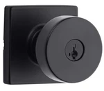 Kwikset 740PSK Sqt 26 Smt 6AL Polished Door Knob In Flat Balck. Fixed Price $21.99.