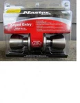 New Master Lock TUO0115 Keyed Entry Door Set. Fixed Price $14.95.