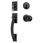 Goldenwarm Front Door Handle Deadbolt Set, Matte Black Lock Se.... Fixed Price $82.09.