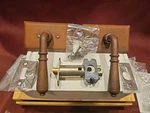 Emtek 7103 Normandy Rust Finish Left Passage Door Handle. Fixed Price $69.99.
