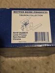 Better Home Products Lever Privacy Non-handed Chrome 95288CH. Fixed Price $18.99.